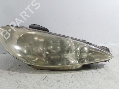 Højre forlygte PEUGEOT 206 Hatchback (2A/C) 1.4 HDi eco 70 (68 hp) 30535523