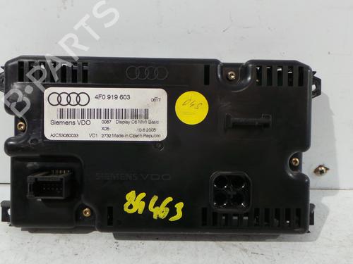 Used Display monitor Display monitor AUDI A6 C6 (4F2) 2.7 TDI (180 hp) 29373180 29373180
