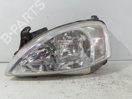 Used Left headlight OPEL CORSA C (X01) 1.2 (F08, F68) (75 hp) 30750992
