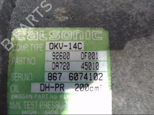 AC compressor NISSAN TERRANO II (R20) 2.7 TDi 4WD | BP22538160M34 