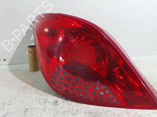 Used Left taillight PEUGEOT 207 (WA_, WC_) 1.6 HDi (90 hp) 31344608