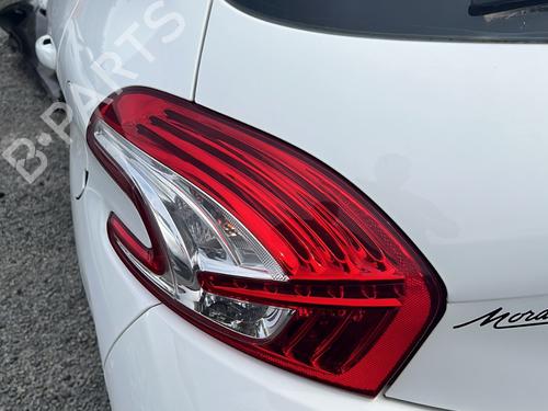 Used Left taillight PEUGEOT 208 I (CA_, CC_) 1.6 HDi (92 hp) 27585610