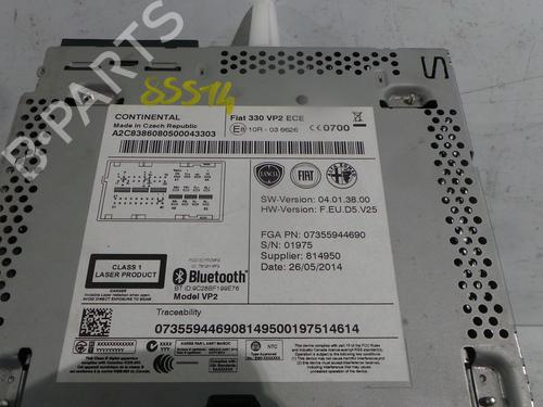 Used Radio Radio FIAT 500L (351_, 352_) 1.6 D Multijet (199LYD1B) (105 hp) 40032558 40032558
