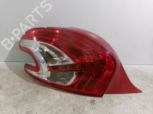 Used Left taillight PEUGEOT 208 I (CA_, CC_) 1.4 HDi (68 hp) 29481686