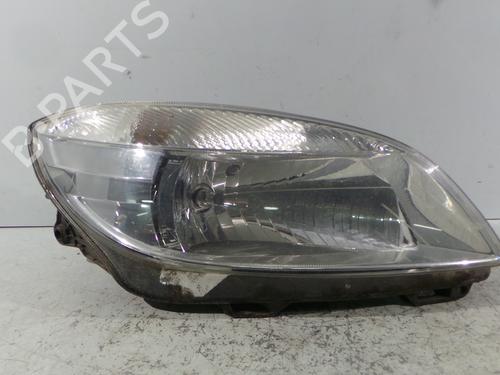 Used Right headlight SKODA FABIA II (542) 1.2 TDI (75 hp) 31010800