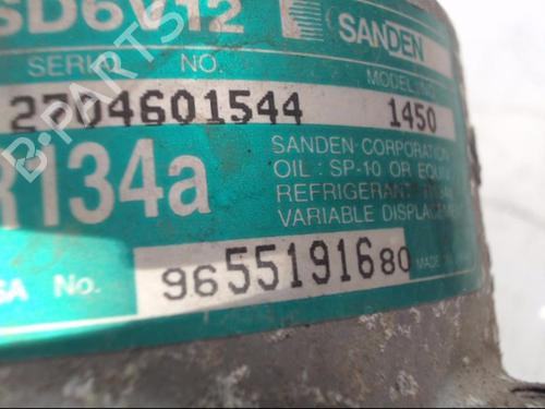 Used AC compressor CITROËN C3 I (FC_, FN_) 1.4 HDi (68 hp) 22538194