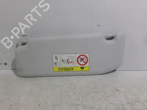 Used Right sun visor PEUGEOT 208 I (CA_, CC_) 1.6 HDi (92 hp) 27704975