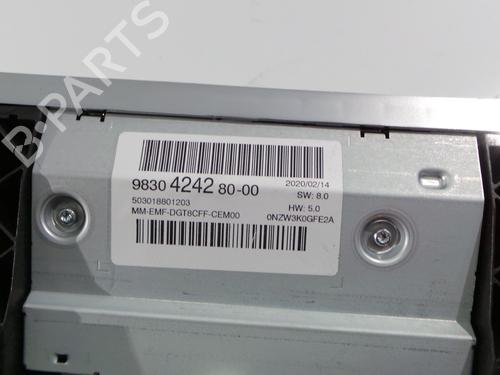 Used Display monitor Display monitor PEUGEOT 5008 II (MC_, MJ_, MR_, M4_) 1.5 BlueHDi 130 (MCYHZJ, MCYHZR, MCYHZX) (131 hp) 23334732 23334732