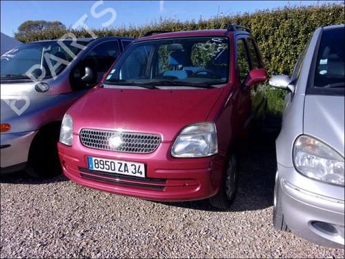 Left mirror OPEL AGILA A (H00) 1.2 16V (F68) | BP22538505C26 