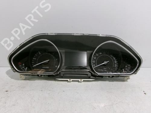 Used Instrument cluster PEUGEOT 208 I (CA_, CC_) 1.6 BlueHDi 100 (100 hp) 23985180