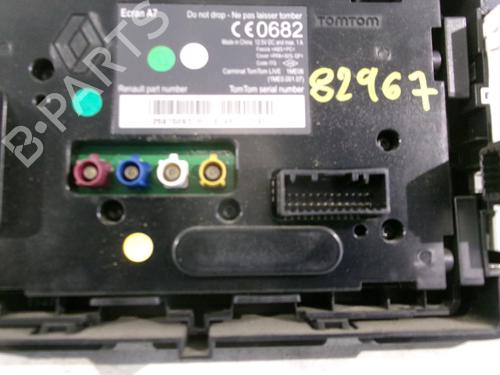Display monitor RENAULT MEGANE III Grandtour (KZ0/1) 1.5 dCi (KZ0C, KZ1A) | BP24424472C48 