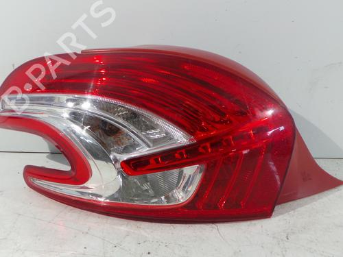 Used Left taillight PEUGEOT 208 I (CA_, CC_) 1.4 HDi (68 hp) 23208308