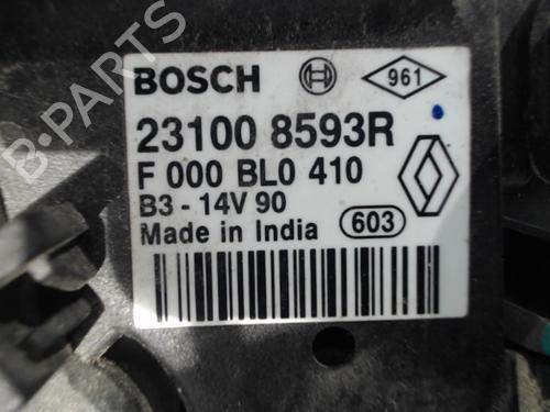 Used Alternator Alternator DACIA LODGY (JS_) 1.2 TCe (JSAY, JSM0) (115 hp) 22538658 22538658