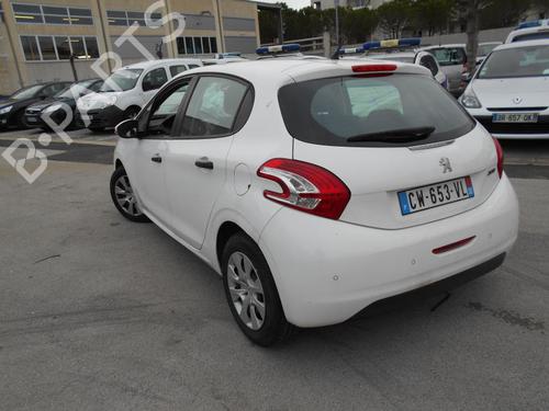 Rear right lock PEUGEOT 208 I (CA_, CC_) 1.2 VTI 82 | BP22538729C99 