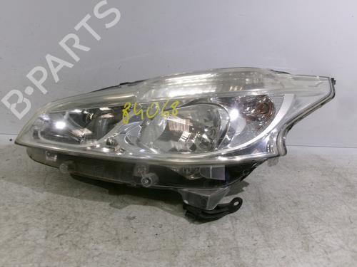 Used Left headlight PEUGEOT 208 I (CA_, CC_) 1.4 HDi (68 hp) 29156078