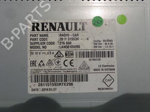 Radio RENAULT CLIO IV (BH_) 0.9 TCe 90 (BHNF, BHMA, BHMH, BHJK, BHJR) | BP32317026E6