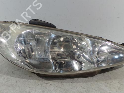 Used Right headlight PEUGEOT 206 SW (2E/K) 1.6 HDi 110 (109 hp) 28289433
