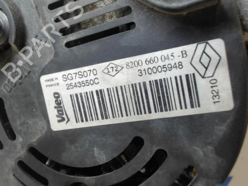 Alternator RENAULT CLIO II (BB_, CB_) 1.2 LPG | BP22324129M7 