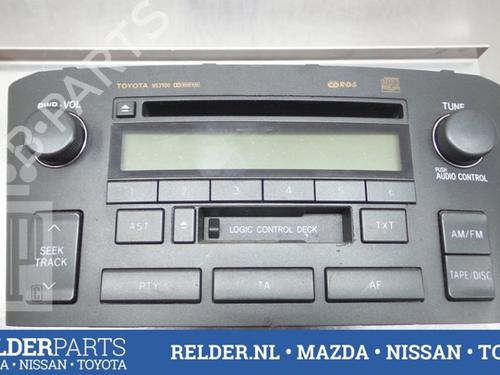 Radio TOYOTA AVENSIS Estate (_T25_) 1.8 VVT-i (ZZT251_, ZZT251R) | BP22153499E6 