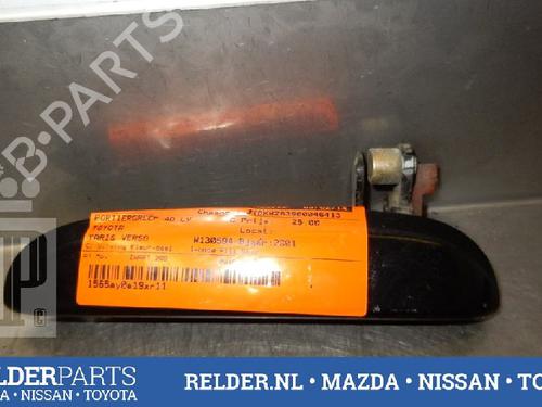 Used Front left exterior door handle Front left exterior door handle TOYOTA YARIS VERSO (_P2_) 1.3 (NCP20_, NCP22_, NCP20R, NCP22R) (86 hp) 22145589 22145589