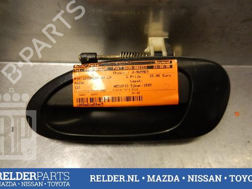 Rear left exterior door handle MAZDA 323 S V (BA) 1.3 16V BP22134641C130
