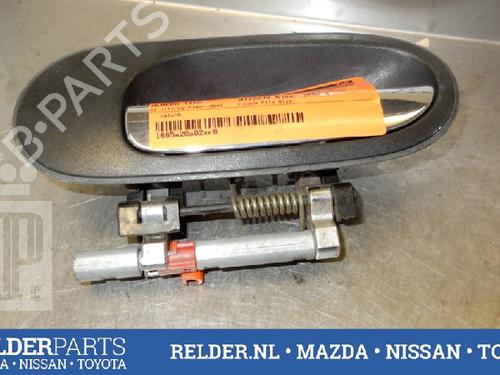 Used Rear left exterior door handle NISSAN ALMERA TINO (V10) 1.8 (114 hp) 22139413