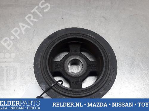 Used Pulley TOYOTA COROLLA (_E12_) 1.6 VVT-i (ZZE121_, ZZE121R) (110 hp) 22160356