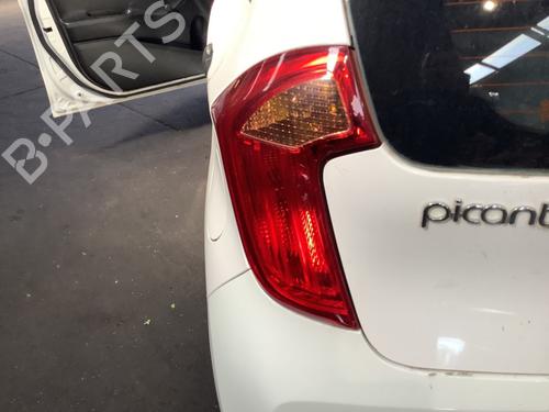Used Left taillight Left taillight KIA PICANTO II (TA) 1.0 (69 hp) 25935278 25935278