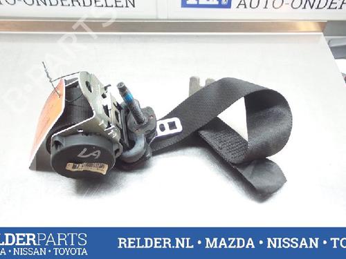 Used Rear left seatbelt MAZDA 2 (DY) 1.4 CD (68 hp) 22145681