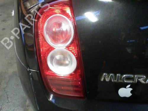 Used Left taillight NISSAN MICRA III (K12) 1.4 16V (88 hp) 22152903