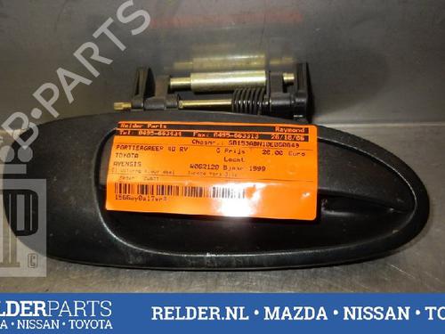 Used Front right exterior door handle TOYOTA AVENSIS (_T22_) 1.8 i (AT221_, AT221R) (110 hp) 22134669