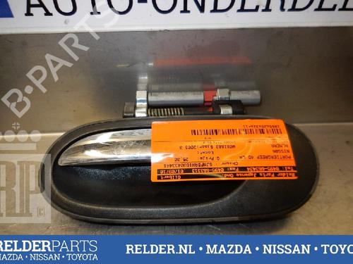 Used Rear left exterior door handle NISSAN ALMERA II Hatchback (N16) 1.8 (114 hp) 22136310