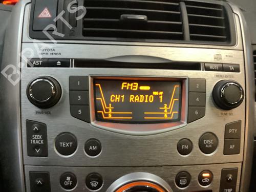 Used Radio TOYOTA VERSO (_R2_) 1.6 (ZGR20_, ZGR20R) (132 hp) 23187208