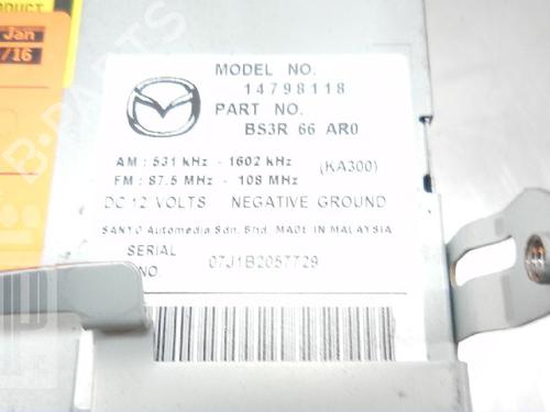 Radio MAZDA 3 (BK) 1.6 (BK14) | BP22150725E6 