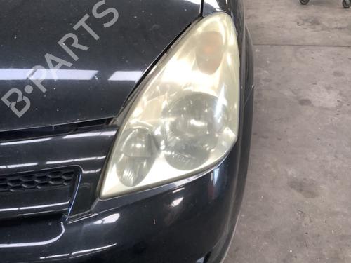 Used Left headlight Left headlight TOYOTA COROLLA Verso (ZER_, ZZE12_, R1_) 1.8 (ZNR11_, ZNR11R) (129 hp) 36222169 36222169