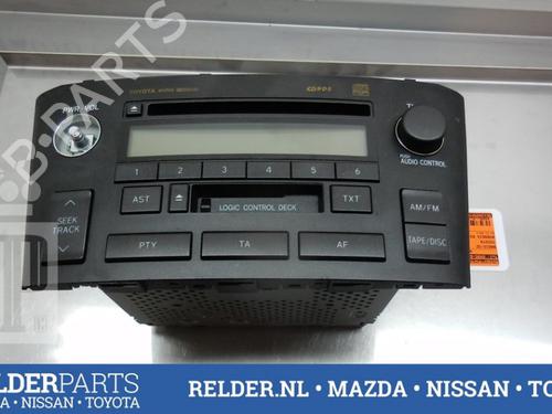 Radio TOYOTA AVENSIS (_T25_) 1.8 VVT-i (ZZT251_, ZZT251R) | BP22150616E6 