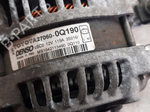 Used Alternator Alternator TOYOTA AYGO (_B4_) 1.0 (KGB40) (69 hp) 26327465 26327465
