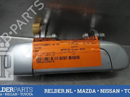 Used Rear right exterior door handle MAZDA 323 S VI Saloon (BJ) 1.5 16V (BJ5P) (88 hp) 22134750