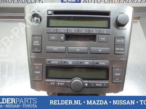 Radio TOYOTA AVENSIS Estate (_T25_) 2.0 D-4D (CDT250_, CDT250R) | BP22154120E6 