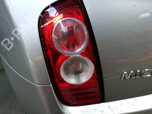 Used Left taillight NISSAN MICRA III (K12) 1.2 16V (80 hp) 22151515