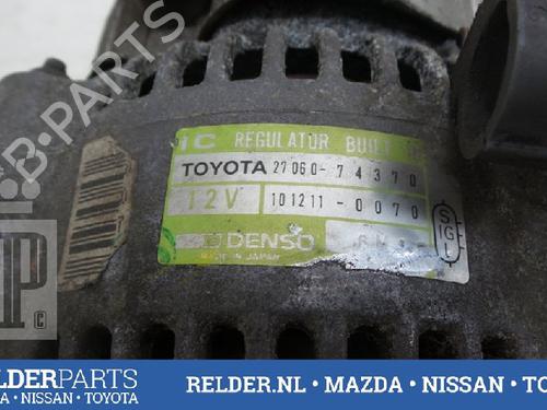Alternator TOYOTA CARINA E VI (_T19_) 2.0 GLI (ST191) | BP22143999M7 