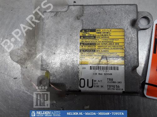 Kollisjonspute styreenhet TOYOTA YARIS (_P9_) 1.4 D-4D (NLP90_, NLP90R) (90 hp) 22158064