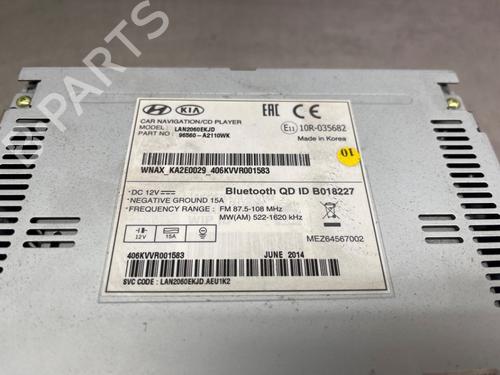 Radio KIA CEE'D Sportswagon (JD) 1.6 CRDi 110 | BP32455354E6 