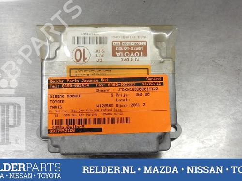 Used ECU airbags TOYOTA YARIS (_P1_) 1.3 (NCP10, SCP12_) (86 hp) 22142381
