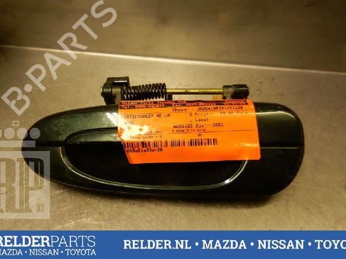 Used Rear left exterior door handle MAZDA 626 V Station Wagon (GW) 2.0 Turbo DI (GWFW) (101 hp) 22135449