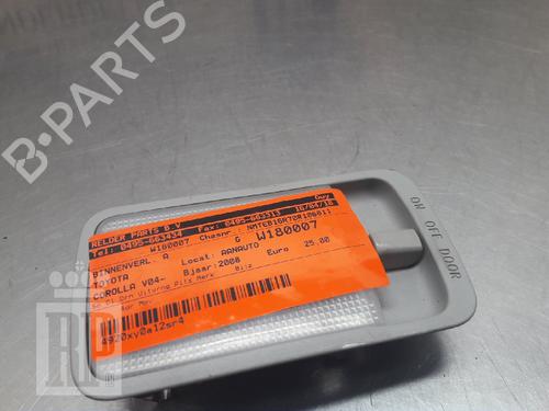 Used Interior roof light TOYOTA COROLLA Verso (ZER_, ZZE12_, R1_) 2.2 D-4D (AUR10_, AUR10R) (177 hp) 22155831