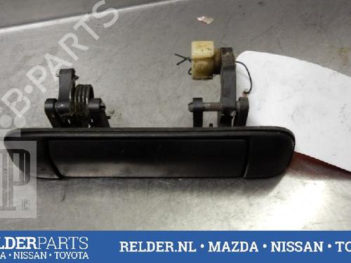 Used Rear left exterior door handle MAZDA DEMIO (DW) 1.5 16V (DW5W) (75 hp) 22141498