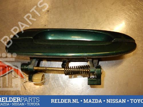 Used Rear left exterior door handle MAZDA 626 V Hatchback (GF) 1.8 (GF8P) (90 hp) 22142541