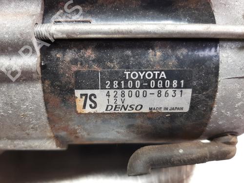 Starter TOYOTA YARIS (_P13_) 1.0 (KSP130_, KSP130) | BP23573312M8 