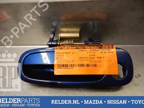 Used Exterior handle TOYOTA MR2 III (ZZW3_) 1.8 16V VT-i (ZZW30) (140 hp) 22134734